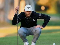 A LA CABEZA. Burns está en la cima con un acumulado de 10 abajo de par. AFP