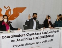 En sesión de la Asamblea Electoral de la Coordinadora Ciudadana Estatal de MC se definieron las postulaciones. Cortesía