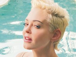 ROSE MCGOWAN. La actriz, feliz con la posibilidad de quedarse a vivir en México. ESPECIAL