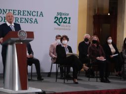 AMLO destacó que su Gobierno no se endeudó para enfrentar la crisis económica por la pandemia. SUN / B. Fregoso