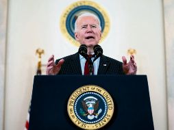 ANUNCIO. El mandatario de EU focaliza sus esfuerzos económicos en rescatar a los negocios con menos empleados. AP