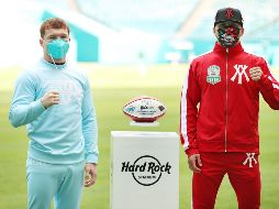 El enfrentamiento del ''Canelo'' Álvarez ante Avni Yildirim se efectuará en el estadio Hard Rock de Miami, casa de los Miami Dolphins en la NFL, donde habrá un aforo de alrededor de 15 mil espectadores. AFP / C. Hawkins
