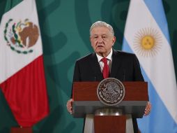 AMLO manifestó que lamentaba la situación que vive Estados Unidos en la emergencia sanitaria. EFE/J. Méndez