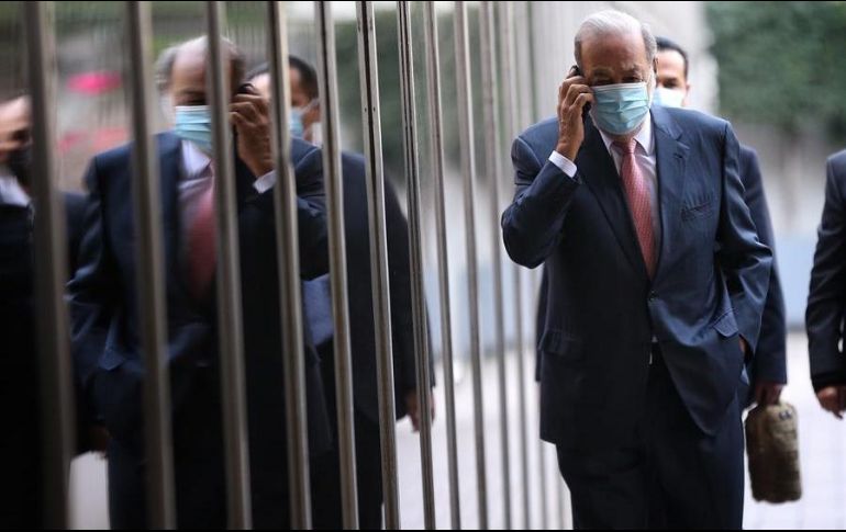 Carlos Slim  destacó que la capacidad de compra de la población depende del ingreso. EFE/S. Gutiérrez