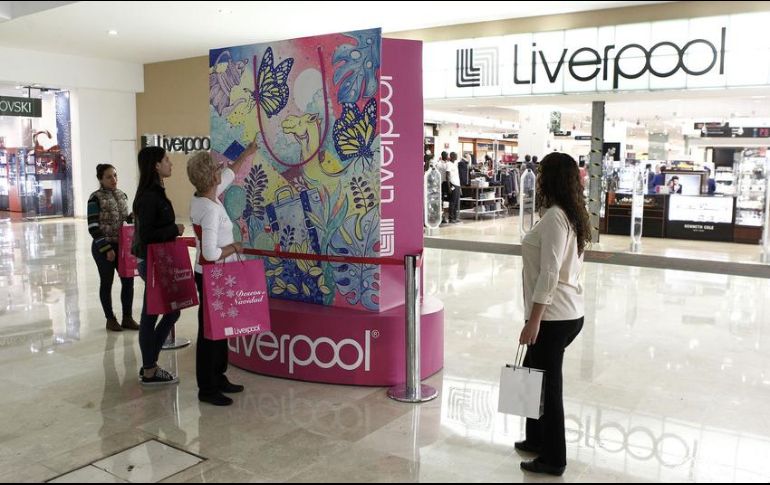 Liverpool registró una disminución de 35.9% en la afluencia de clientes a sus tiendas. EL INFORMADOR/ARCHIVO