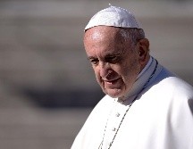 El Papa Francisco no tiene ninguna patología particular, aparte de una ciática que le hace sufrir regularmente y que le obligó a cancelar varias celebraciones en los dos últimos meses. AFP / ARCHIVO
