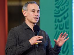 Hugo López-Gatell dio positivo al virus el pasado sábado. EFE / Presidencia de México