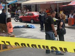 En el lugar quedaron al menos cinco casquillos de arma corta. ESPECIAL