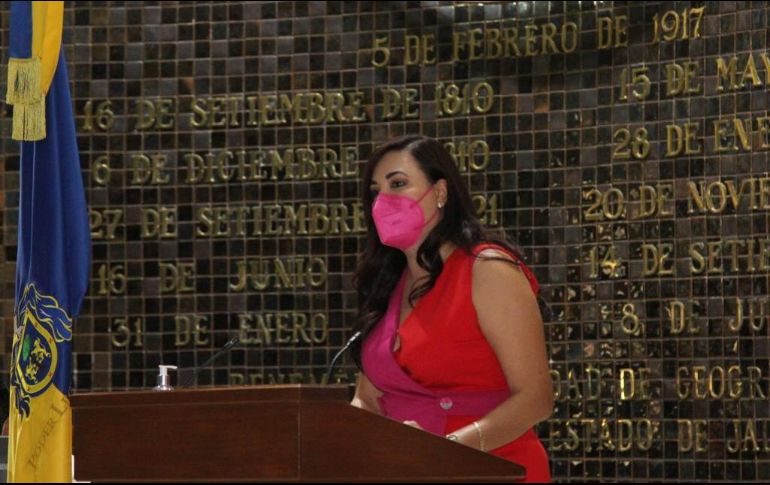 La diputada Sofía Berenice García Mosqueda recordó que tan sólo en 2020 se registraron caso 12 mil denuncias por violencia familiar. EL INFORMADOR