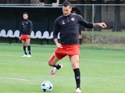 Milton Caraglio tendrá hoy la obligación de ocasionar peligro en la valla de los escarlatas, uno de los mejores equipos del torneo. TWITTER/atlasfc