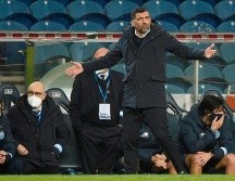 Sérgio Conceição buscaba explicaciones ante las fallas del Porto. AFP