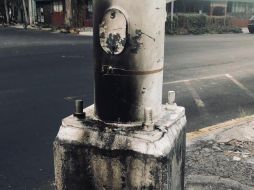 Este es el cuarto ataque realizado a los postes de este sistema de videovigilancia. ESPECIAL