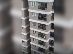 Vecinos daban gritos de alarma para que alguien fuera a ayudar a la niña EFE/ESPECIAL