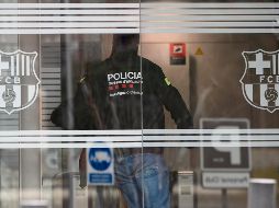 REDADA. La revisión hecha por el cuerpo policial de Los Mossos se realizó en las primeras horas de ayer. AFP • L. Gene
