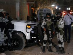 “Hablé con el gobernador de Jalisco hace un mes y se acordó que vamos a reforzar la presencia. Ya lo ordené. Se está movilizando a más elementos”, señaló el Mandatario. EFE/F. GUASCO