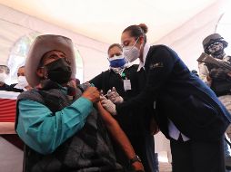Ayer se vacunó a 40 mil 07 mexicanos, para un acumulado de más de dos millones 500 mil vacunas. SUN / ARCHIVO
