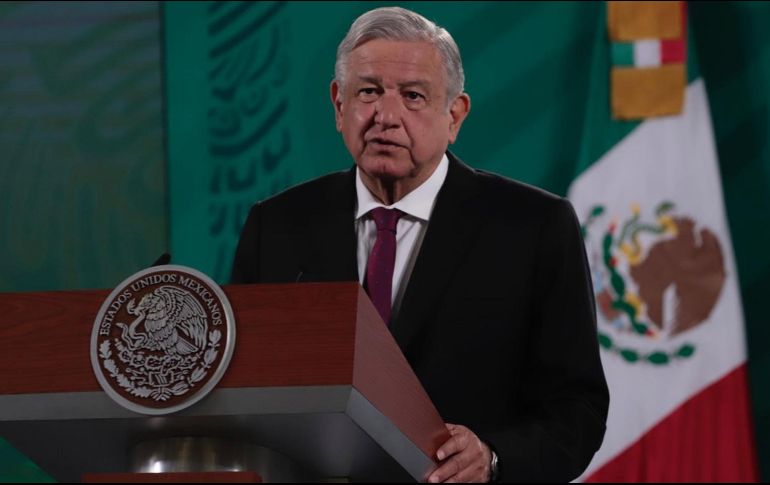 AMLO informó que en la reunión virtual le comentó a Biden sobre su programa de crear cortinas de desarrollo en el sur de México. SUN / B. Fregoso