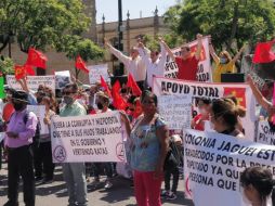 En julio del año pasado, Herrera organizó un mitin en plaza Liberación, afirma que no utilizó recursos públicos para ello. ESPECIAL / ARCHIVO