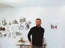 SINCLAIR CASTRO. El artista afirma que la pandemia ha obligado a pensar de forma distinta la exposición, venta e incluso la creación del arte. CORTESÍA