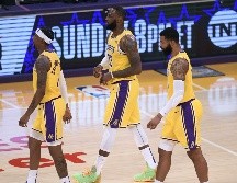 NO BASTÓ. LeBron James sumó 38 puntos, pero no pudo impedir la derrota de su equipo. AFP