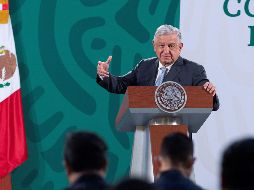 Las declaraciones de López Obrador ocurren un día después de que el Senado aprobó su iniciativa de reforma eléctrica. EFE / Presidencia de México