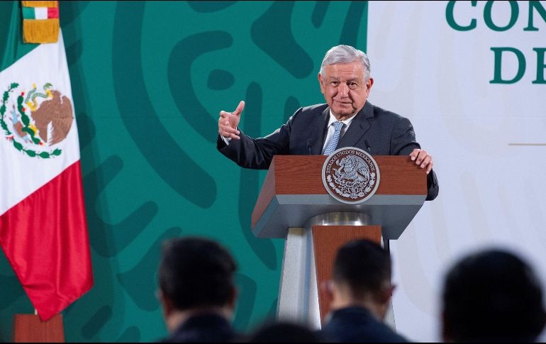 Las declaraciones de López Obrador ocurren un día después de que el Senado aprobó su iniciativa de reforma eléctrica. EFE / Presidencia de México