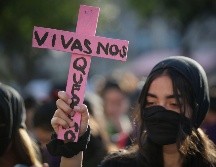 Amnistía resalta que las protestas “son un llamado a combatir la impunidad que prevale en miles de casos de feminicidio”. EL INFORMADOR / ARCHIVO