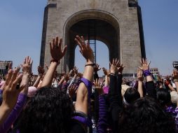 La jefa de Gobierno de la Ciudad de México hizo un llamado para que la manifestación del próximo 8 de marzo se realice de forma pacífica. NTX/ARCHIVO