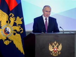 Putin se mostró a favor de un monitoreo más activo a las redes sociales. EFE/SPUTNIK-KREMLIN POOL