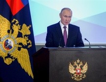 Putin se mostró a favor de un monitoreo más activo a las redes sociales. EFE/SPUTNIK-KREMLIN POOL