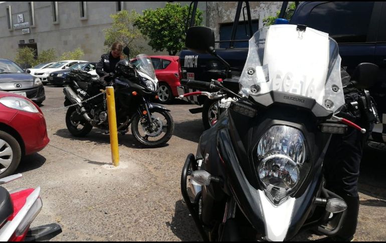 La policía tapatía han asegurado un total de 977 motocicletas con reporte de robo. ESPECIAL / Policía de Guadalajara