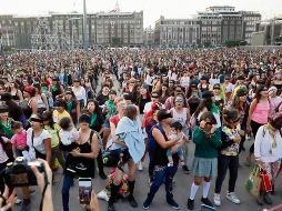 Mujeres protestan ante la ola de violencia que se vive en México. ESPECIAL