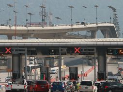 La intención de los detenidos era tomar la caseta y cobrar el peaje a los conductores, además de obstruir la labor de los trabajadores de la carretera. NTX/ARCHIVO