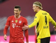 El Bayern Múnich sigue liderando en solitario la Bundesliga con 55 puntos, dos más que el RB Leipzig, que horas antes se había impuesto fácilmente (3-0) en Friburgo. AFP / A. Gebert
