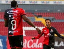Renato Ibarra festeja el segundo gol del encuentro. IMAGO7/F. Meza