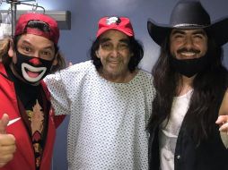 Luis Alberto Ordaz tuvo la oportunidad de visitar a su ídolo por invitación del hijo de 