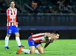 Jesús Molina resultó lesionado durante el partido. IMAGO 7/E. Espinosa