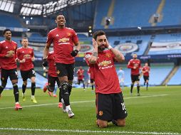 Los 'Red Devils' se sitúan a 11 puntos de su gran rival. AFP / L. Griffiths