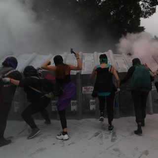 "No se cayó en la trampa de la violencia" en marcha del 8M: AMLO