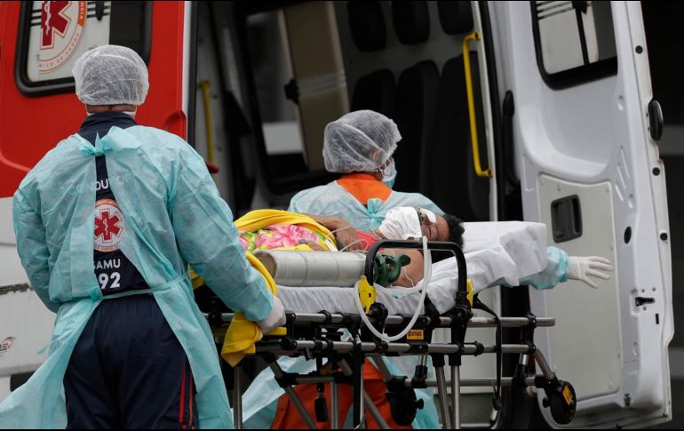 Brasil acumula 268 mil 379 muertes y 11 millones 122 mil 429 contagios desde el inicio de la crisis sanitaria. AP/ARCHIVO