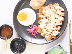 Los chilaquiles healthy son una de la especialidad de Sanopecado. SANOPECADO/ CORTESÍA