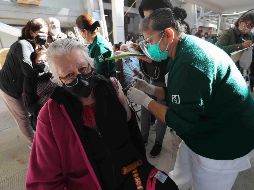 AMLO explica que su gobierno ha logrado en contratos 140 millones de vacunas con diversos laboratorios, pero el asunto es que los laboratorios incumplen y no llegan a tiempo. SUN / EELG