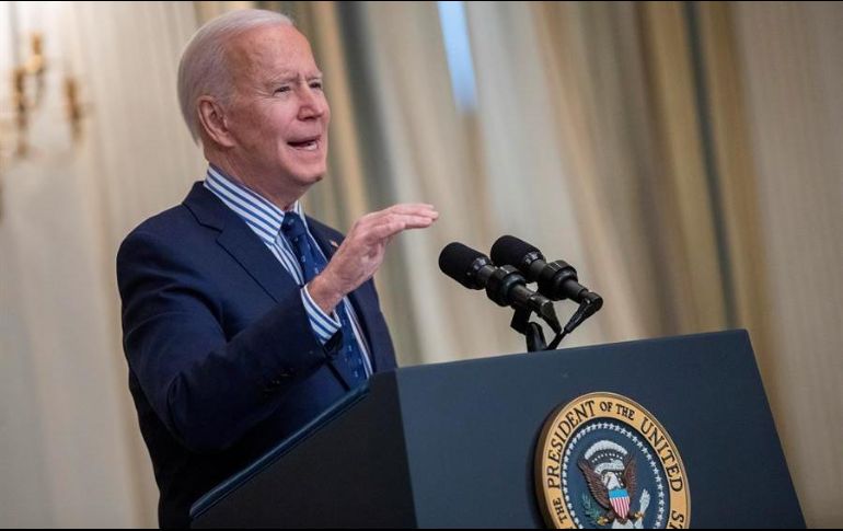 El proyecto de ley de Joe Biden prolonga hasta el 6 de septiembre el pago de subsidios por desempleo. EFE/S. Thew