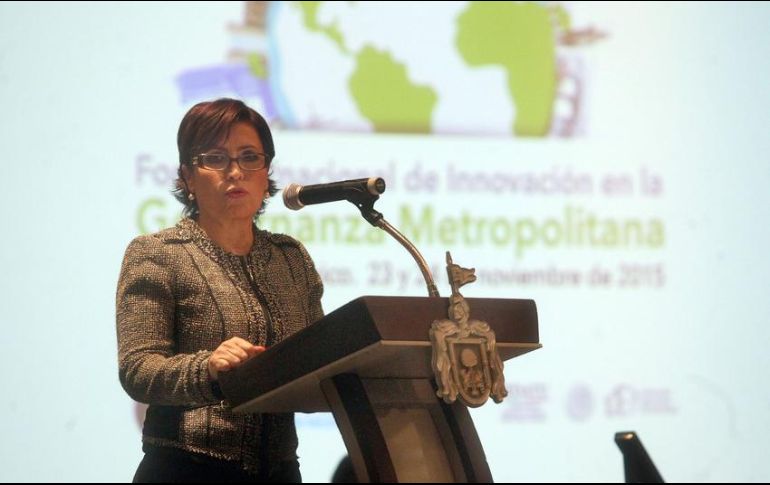 Rosario Robles desistió este martes de declararse culpable al fracasar las negociaciones con la Fiscalía General de la República. EL INFORMADOR/ARCHIVO