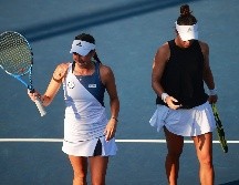 Olmos y Desirae Krawczyk se instalaron en las semifinales de la modalidad de dobles de este torneo.  IMAGO7