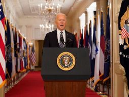 Biden condenó los ataques racistas contra los estadounidenses de origen asiático desde el inicio de la pandemia. EFE/C. Kleponis