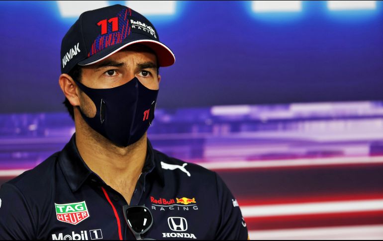 ''Checo'' correrá este sábado su nuevo RB16, en el comienzo de esta etapa en su carrera con Red Bull. EFE / XBP Images FIA