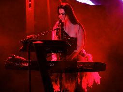 Amy Lee explicó que para Evanescence es complejo decidir en qué momento la banda podrá retomar sus giras internacional. EL INFORMADOR / ARCHIVO