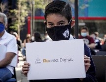 La entrega de los dispositivos forma parte del programa “Recrea, Escuela para la Vida”, en el que hay 50 escuelas inscritas ubicadas en 14 municipios. ESPECIAL / Gobierno de Jalisco