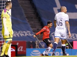 Rocha celebra tras conseguir el tanto de la victoria para los Zorros. IMAGO7/I. Medina
